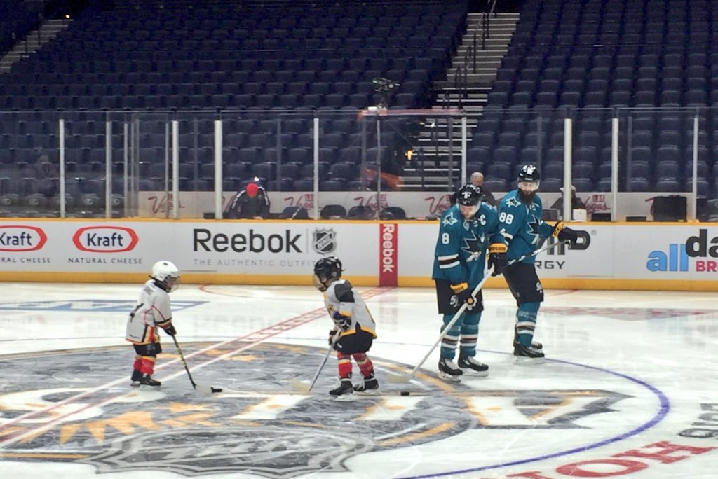 SanJoseSharks's tweet photo. #NHLBreakawayBurns https://t.co/iGbBF5UEri