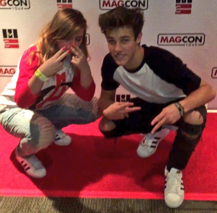instalivedrama's tweet image. Cameron with fans at #MAGCONHouston 
this will be you one day. wait for it. Cameron is coming to you