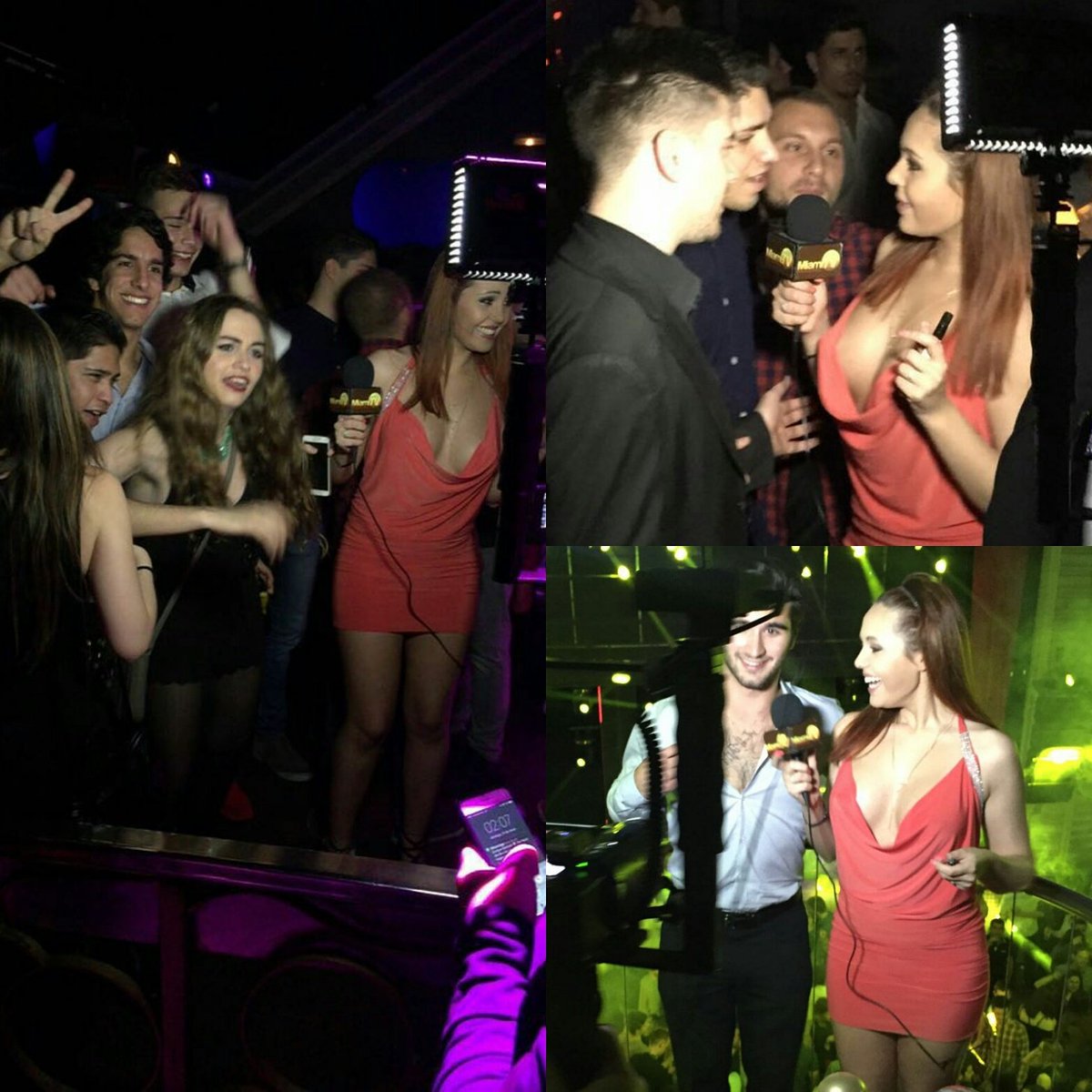 Our sexy host Patricia Galindo @patrygalind0 is @teatroKAPITAL nightclub in...