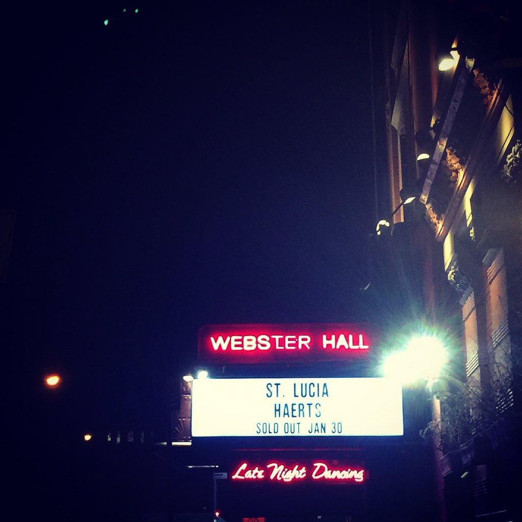 MostUrbanPhoto's tweet photo. Tonight on the LES @stlucia @haertsmusic #LateNightDancing #WebsterHall #YesPlease #Winter #SoldOut #BrightLikeNeon https://t.co/R4qQMw4Rri