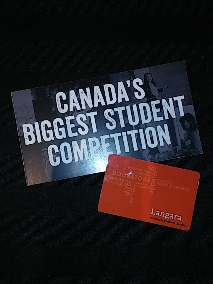 LangaraCC's tweet photo. Last chance to enter the #greatsalescomp today is the deadline for round 1. Submit video for chance to win gift card https://t.co/LCFozc8V1L