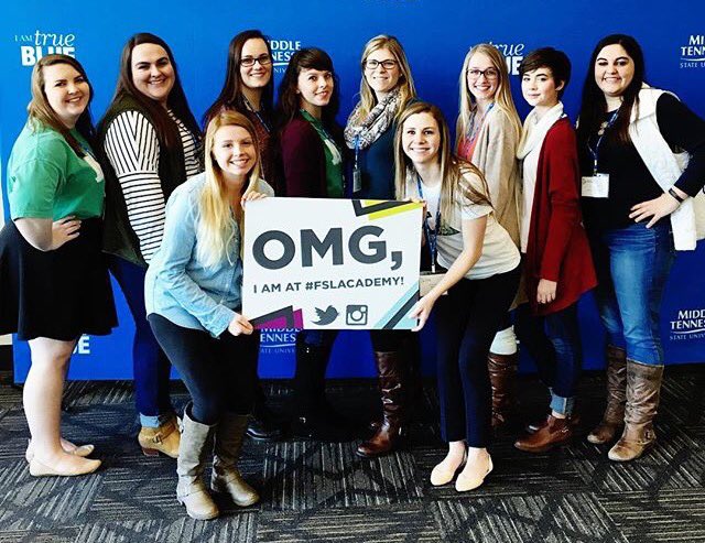 MTSU_KappaDelta's tweet photo. KD's council had a fantastic time at #FSLAcademy today! #TrueBlueMove https://t.co/XyJLd1Rx91