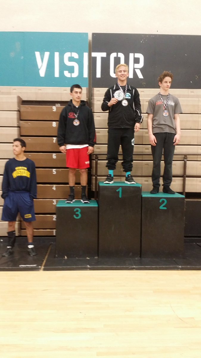 CSW_COUGARS's tweet photo. Congrats to CSW 132lb Deon Cereceres. 2016 Inland Valley League Champ.  #roadtobakersfield https://t.co/Yeo7FRzBB7