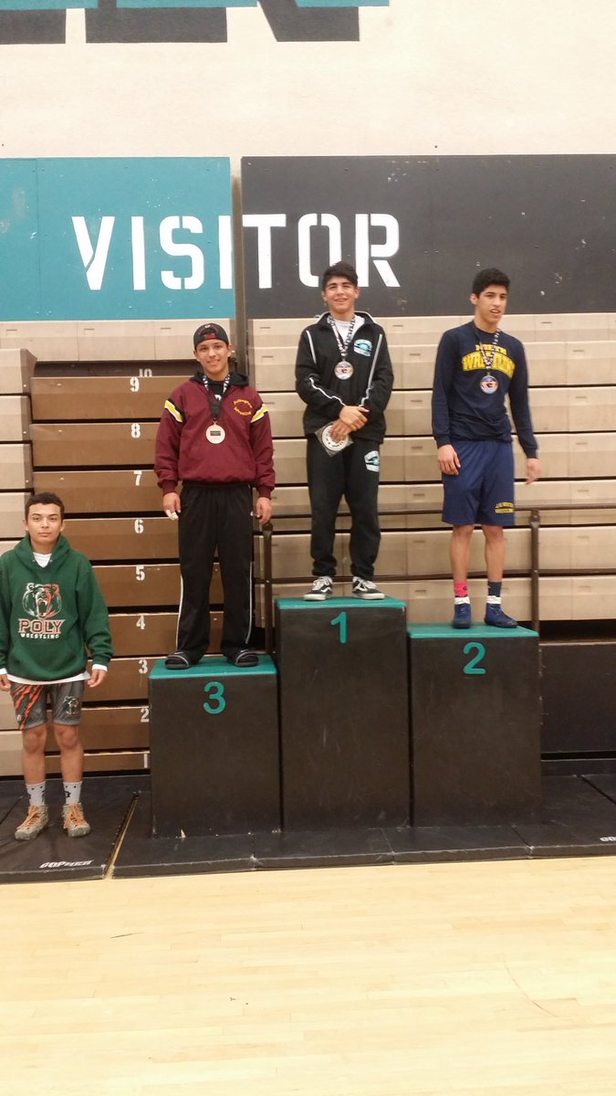 CSW_COUGARS's tweet photo. Congrats to CSW 120lb Aaron Diaz. 2016 Inland Valley League Champ. Advances to CIF. #roadtobakersfield https://t.co/D7B39Tnp5U
