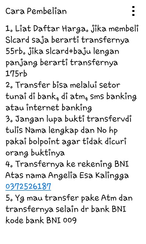 SLCreative8's tweet photo. CARA PEMBELIAN. INI BUAT YG NGGAK ADA KOORD, KL ADA KOORD WAJIB BELI DI KOORD. #SLCardEdisi5thAnnivSL https://t.co/fuh4oVeQLE