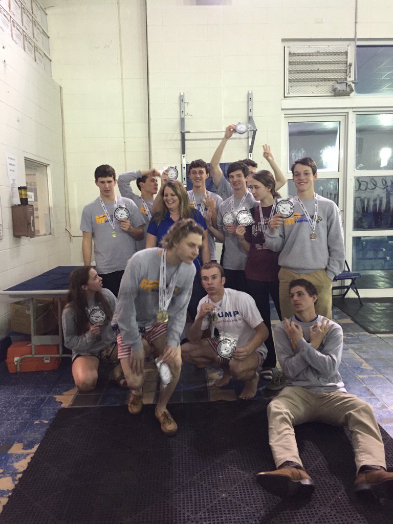 Congratulations to MP boys swim team for their 3rd straight RRC championship. Great job guys!