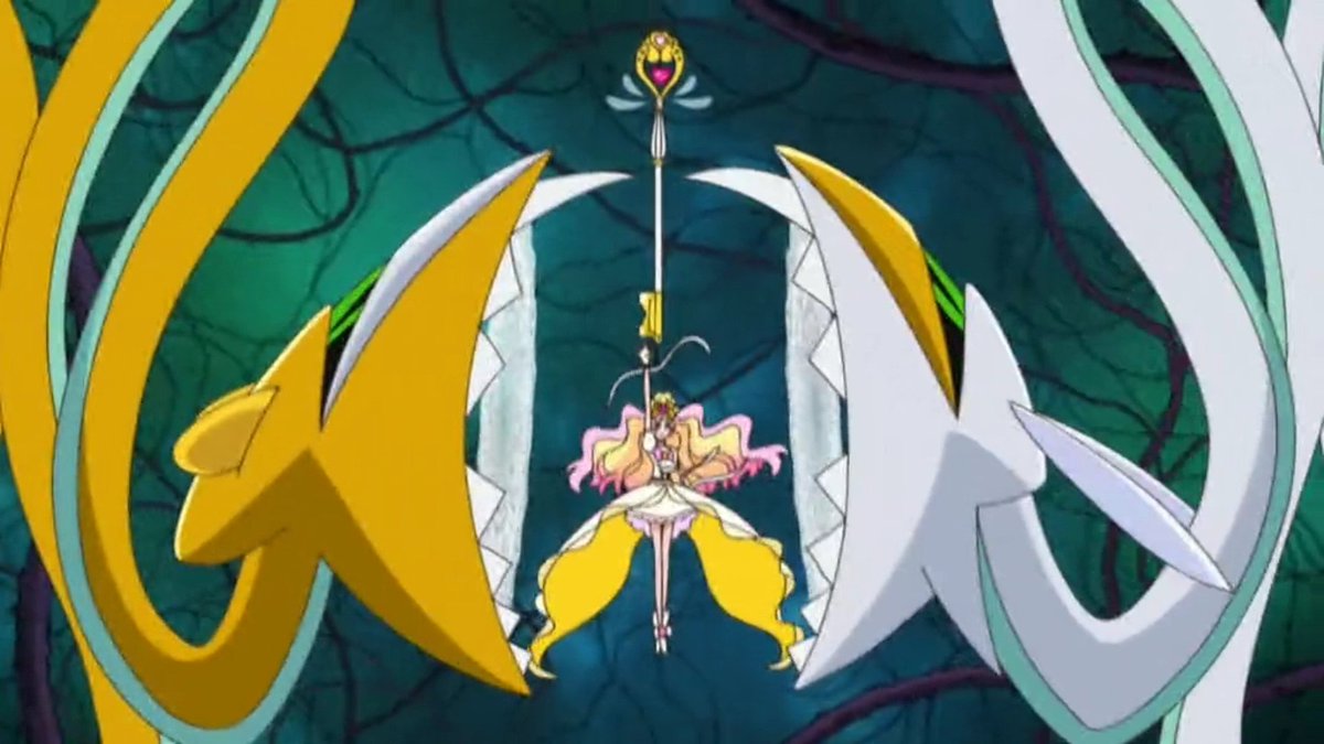 山岡 こうすけ A Twitter Go プリンセスプリキュア 50話 はるかなる夢へ Go プリンセスプリキュア あの可愛らしい姿は何処へ キュアフローラの手に掛かり 雲散霧消されてしまったストップ フリーズ 絶望が 希望の身代わりになった 最終回