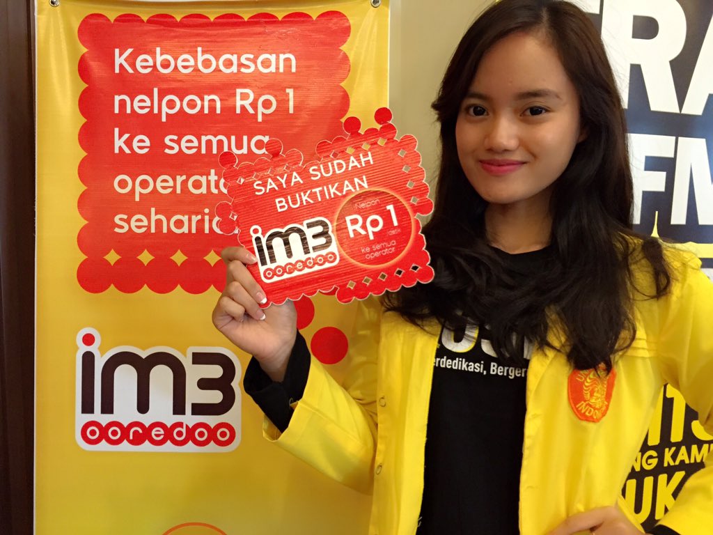 Sahabat Setia Indosat Ooredoo dari <a href="/TOSKA_2016/">TOSKA KEMAS UI 2017</a> UI @rannyyyr sudah buktiin Rp.1 Kesemua Operator