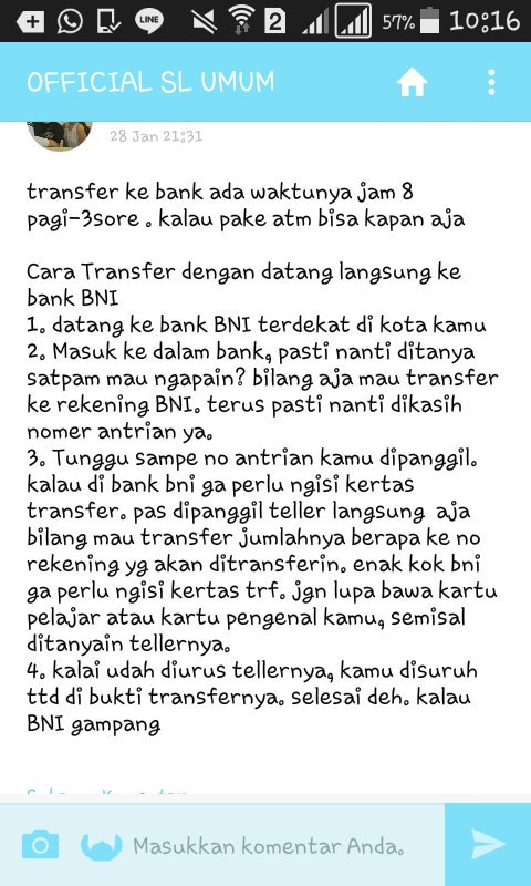 SLCreative8's tweet photo. Yang nggak punya ATM, bisa datang langsung ke bank ya. ini caranya datang langsung ke Bank BNI. https://t.co/Ztdo5fneoW