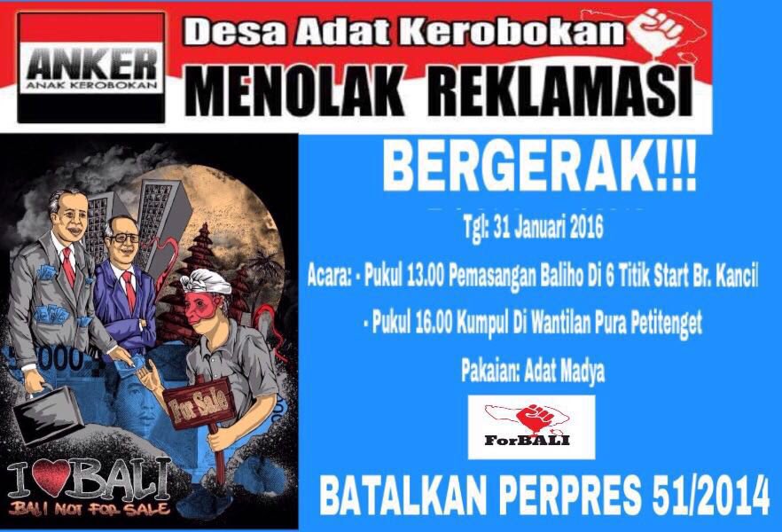 Desa Adat kerobokan terdiri dari 50 banjar akan menyatakan sikap #TRTB <a href="/jokowi/">Joko Widodo</a> <a href="/susipudjiastuti/">Susi Pudjiastuti</a> <a href="/SitiNurbayaLHK/">Siti Nurbaya Bakar</a>