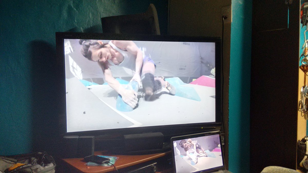 ClubAcrofobia's tweet photo. @alex_puccio  going at it hardcore!  #usacbouldering #usacbouldering https://t.co/nb8qpmmtYo
