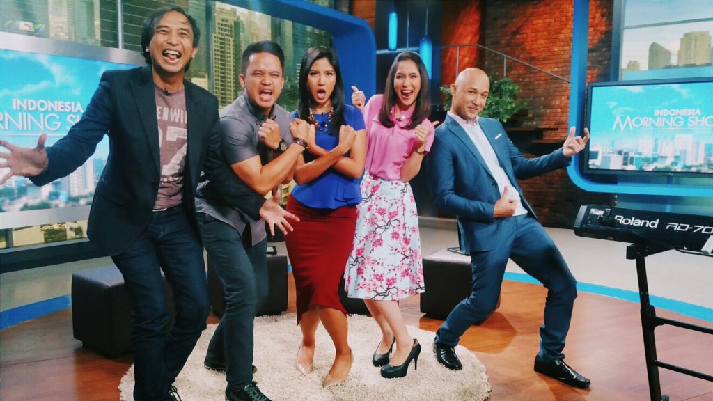Indonesia morning show ( taken from @ZivannaLetisha )