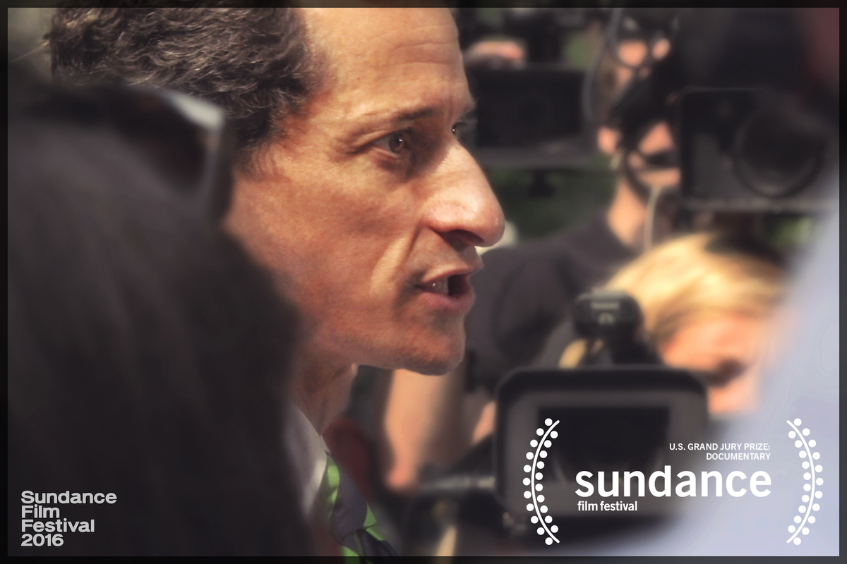 #Sundance US Grand Jury Prize: Documentary: Weiner, directors: @jkriegman, Elyse Steinberg