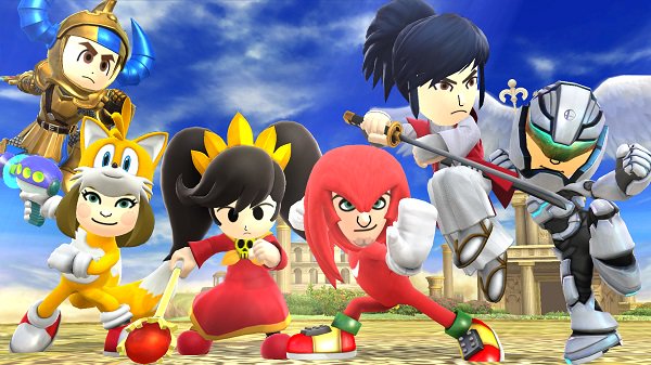 The sixth wave of Mii Fighter costumes arrive in #SmashBros in the