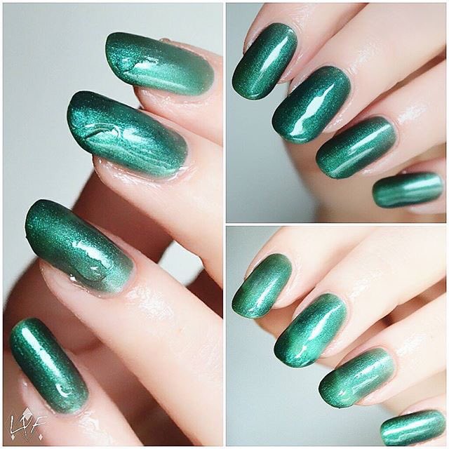 Gaia from the Cosmic XOdus II Collection |polishedbykpt.com #polishedbykpt #notd #nailitmag #thermalpolish