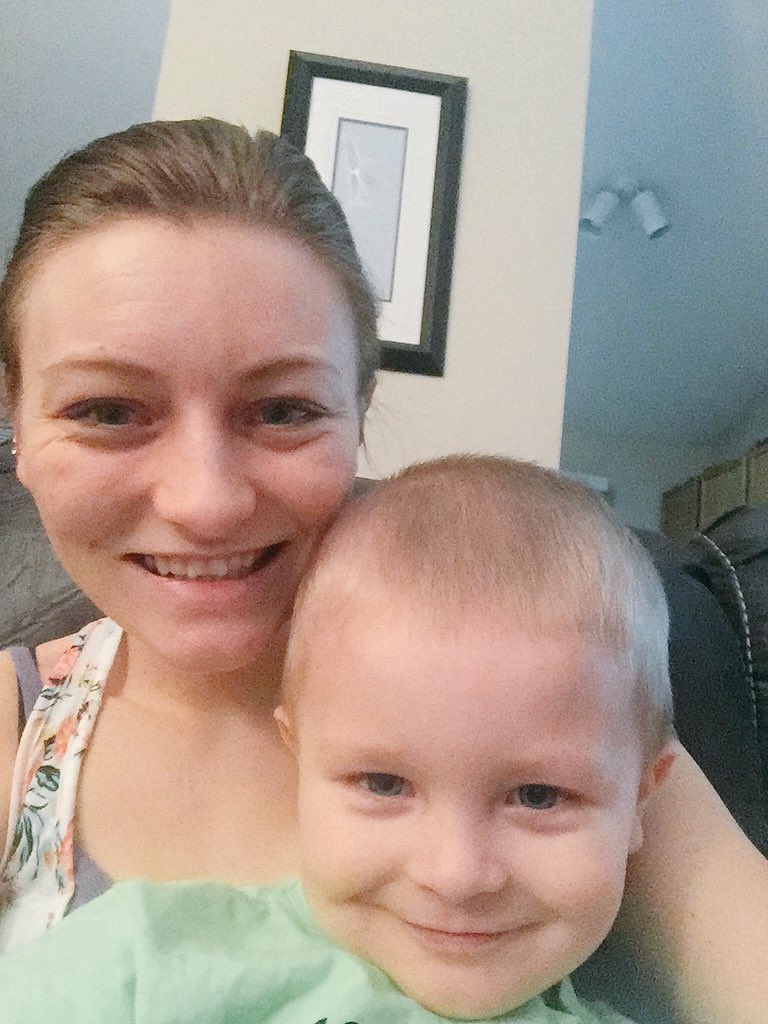 KaylaKubert's tweet photo. watching the races with little Trey! #SXonFOX #FS1 #SupercrossOakland https://t.co/8uHI3NwCSV