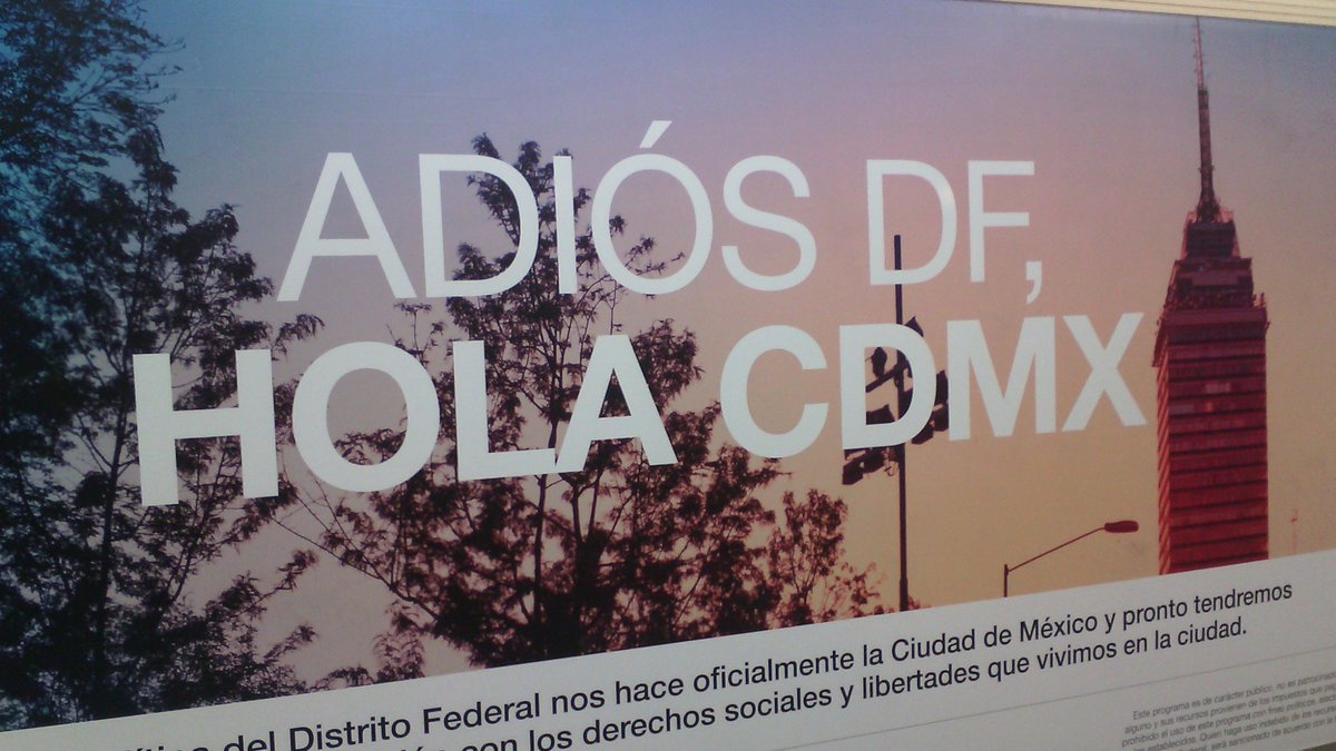 Peregrina007's tweet photo. #AdiosDF https://t.co/mbNUF5W8M1