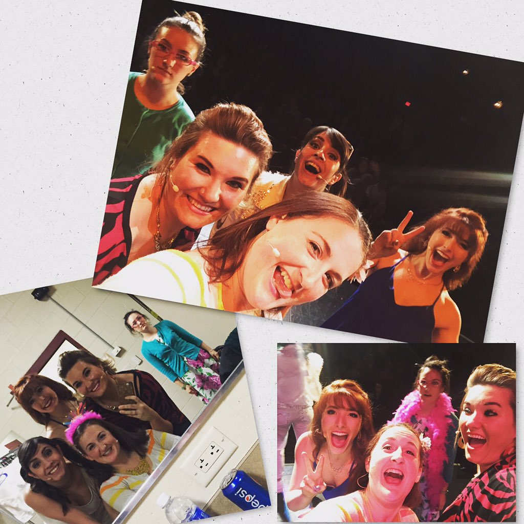 Wait!  Let me take a selfie!! #UnionCountyPAC #RahwayNJ #girlsnightthemusical #gntm