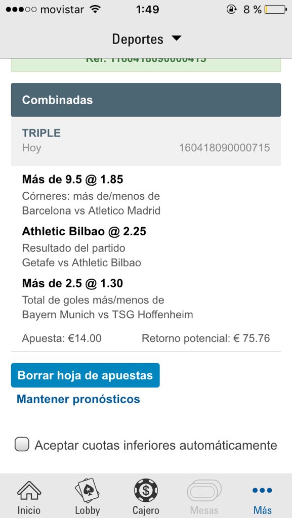 InstantTipster's tweet image. A punto está...