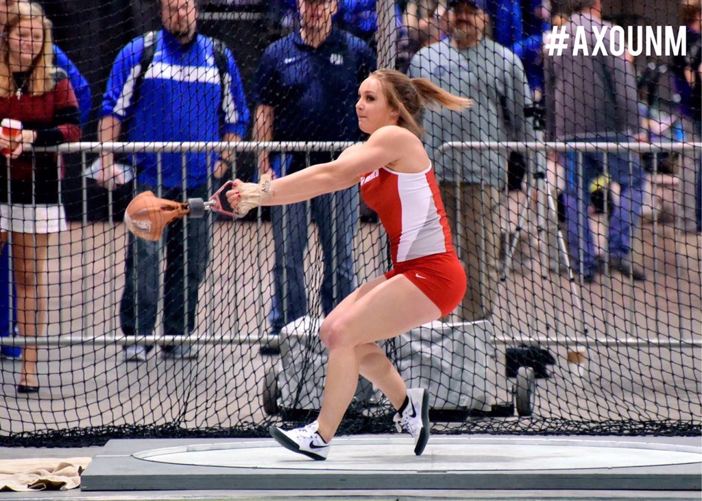 AXOalphagamma's tweet photo. Our sister and VP Ritual Ally Mady is an athletic lady! πΎ #axounm #lobotrack #unmt&f https://t.co/ZBr1Iivvkg