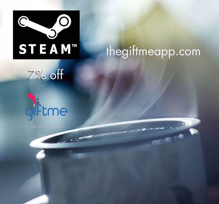 GiftMeCards's tweet photo. #steam codes on sale. Never pay for price for anything. https://t.co/6nUkKTTWd7 #gamer #savings #videogames #ios https://t.co/9nyKlDtUcr