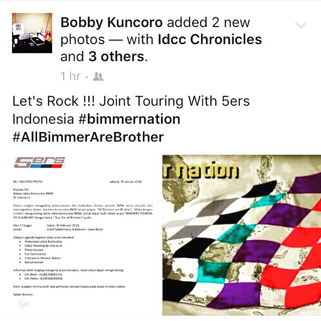 Lets rock #5ers #5ersindonesia #bimmernation #allbimmersarebrother