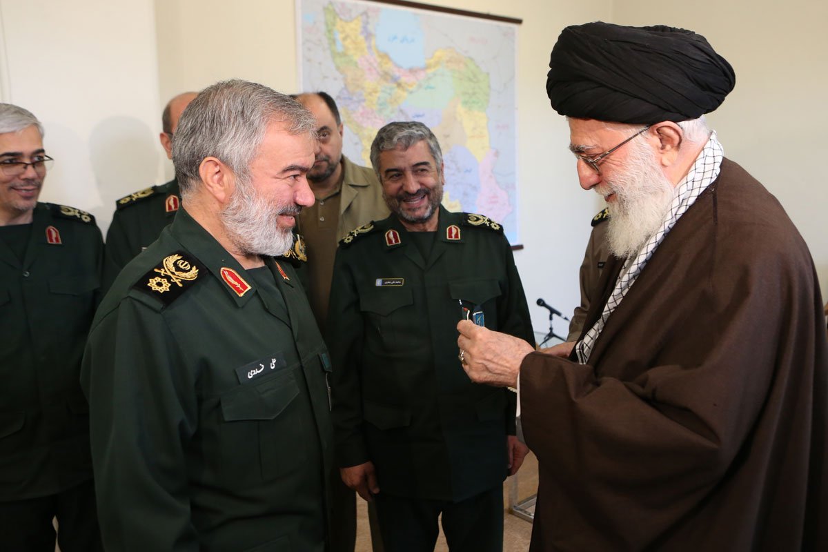 Order of Fat'h given by Chief Commander of Armed forces to IRGC Navy  commanders who captured intruding U.S. marines.