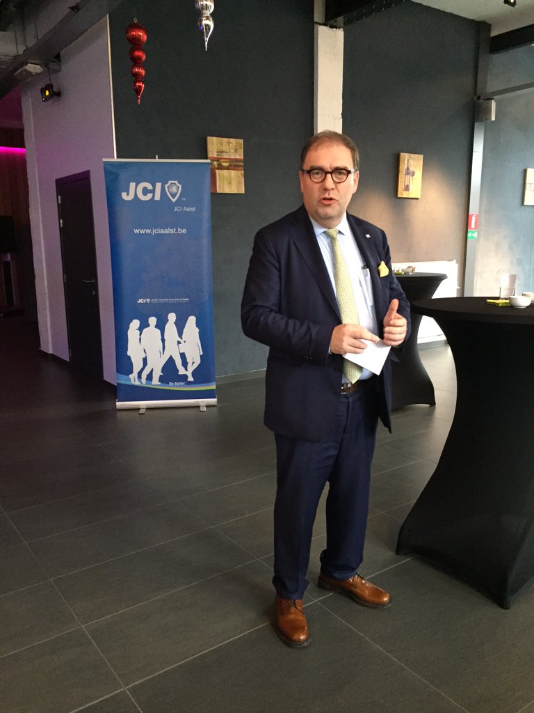 Winters Geluk met hoog bezoek van burgemeester van <a href="/stadAalst/">Stad Aalst</a>!