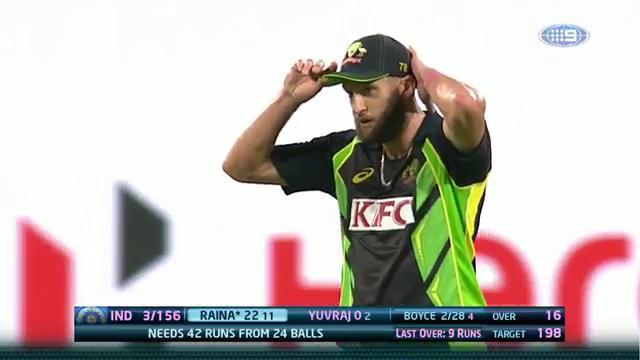 wwos's tweet photo. 4 overs to go and India need 42. #AUSvIND #PinkT20 #WWOS https://t.co/XWthLvHi3x