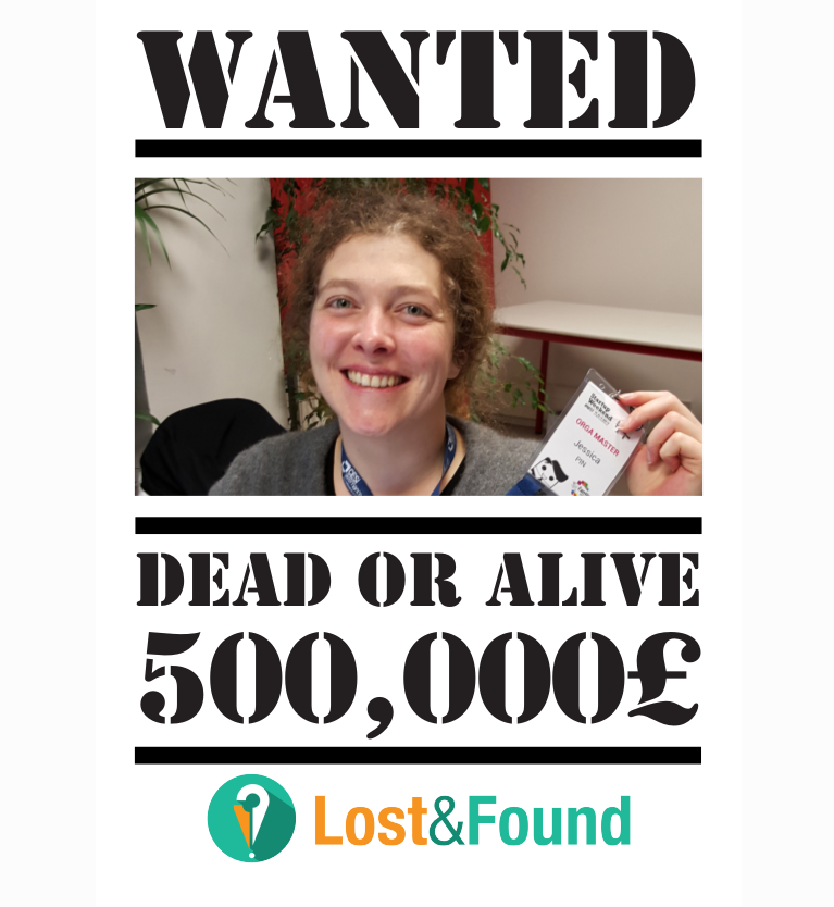 lostandfoundbzh's tweet photo. #lostandfoundbzh coté fun. Retrouvez cette personne et flashez son badge pour en apprendre plus sur elle.. #SWBrest https://t.co/5IHXep59Qx