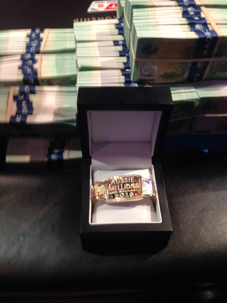 AriEngelPoker's tweet photo. I won Aussie millions main event! https://t.co/sjEyZ02dXt