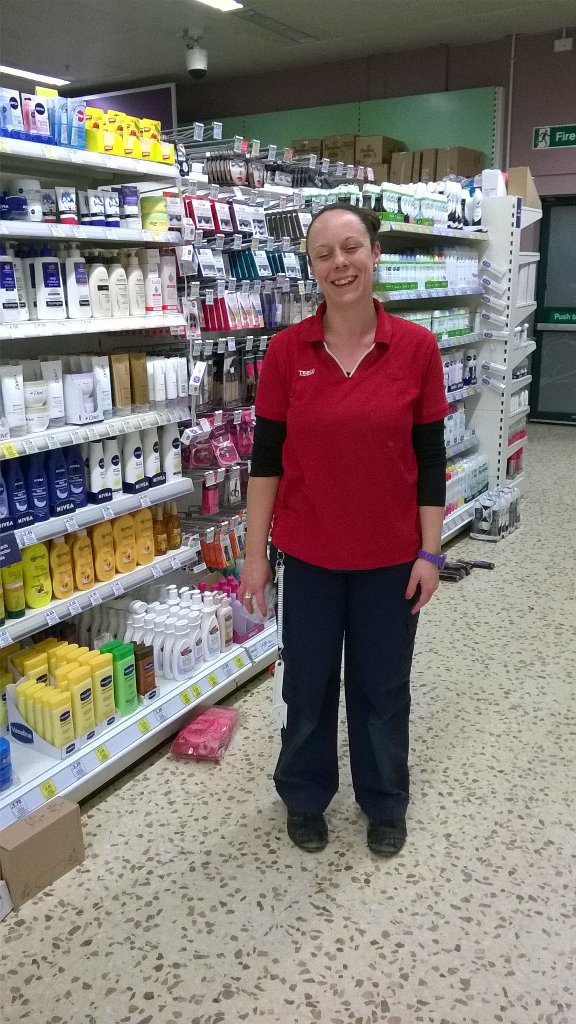 ChrysRamjhon's tweet photo. Great work as always from Sarah Carr on health and beauty. @TescoPrincesRd @newportwingham @Karens1313 https://t.co/Ue1nf5XrSK