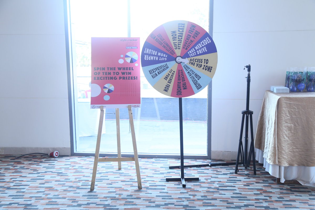TheSC_Project's tweet photo. The Wheel of 10 gets spun in exactly 30 minutes. Make sure you're here for it, Pune! #SCBPune https://t.co/Bvwm1egQ5L