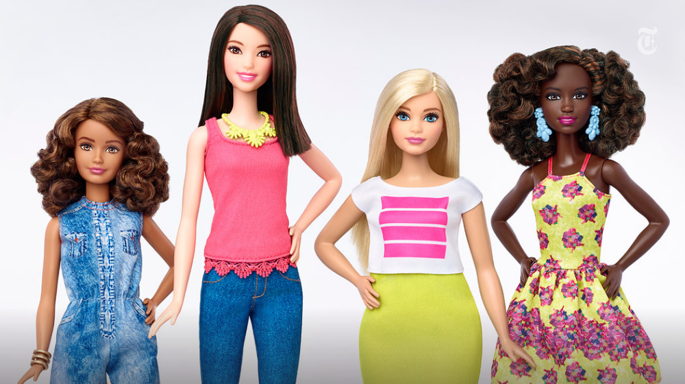 nytimes's tweet photo. When it comes to Barbie’s body, it will no longer be one size fits all https://t.co/NkYnBoFhFl https://t.co/EYOB946e49