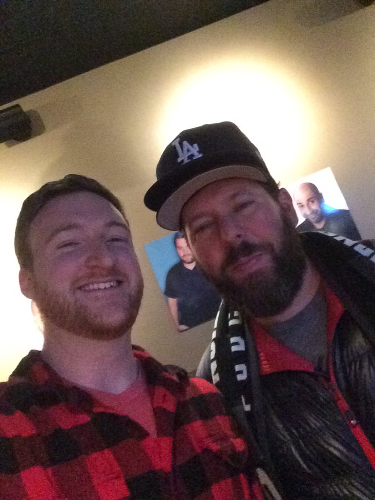 JMSiefert's tweet photo. @bertkreischer thanks so much for the great night! Great show and had a blast hanging out afterwards! https://t.co/niGMg9gl33