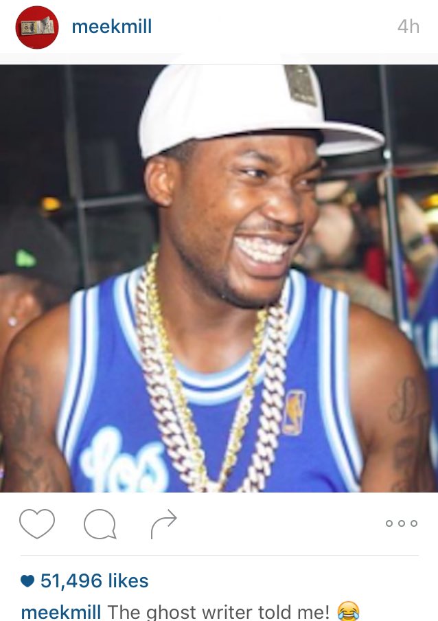 MTVBaseAfrica's tweet photo. .@MeekMill had a response to @Drake's diss before it dropped. "The ghostwriter told me"

https://t.co/xsCmwXQvR0 https://t.co/Q8cXelRpCB