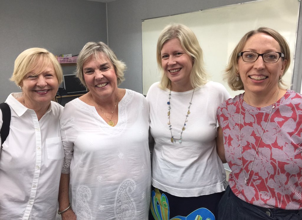 deborahrenn's tweet photo. 5 days of learning with these inspirational ladies. @Stephharvey49 @millerread @BQDressler #NISTread https://t.co/aZt5OP4RAC