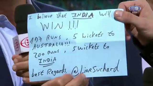 wwos's tweet photo. He got it! @Lior_Suchard #AUSvIND #PinkT20 #WWOS https://t.co/65Re3Uw1eh