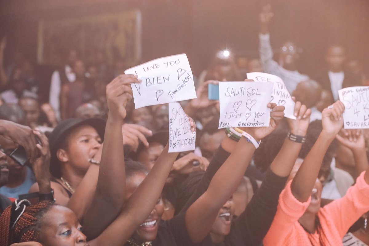 sautisol's tweet image. Thank you #SolGeneration for yesterday's love and energy. #ONGEA Sarit Expo Center. #LiveandDieinAfrika