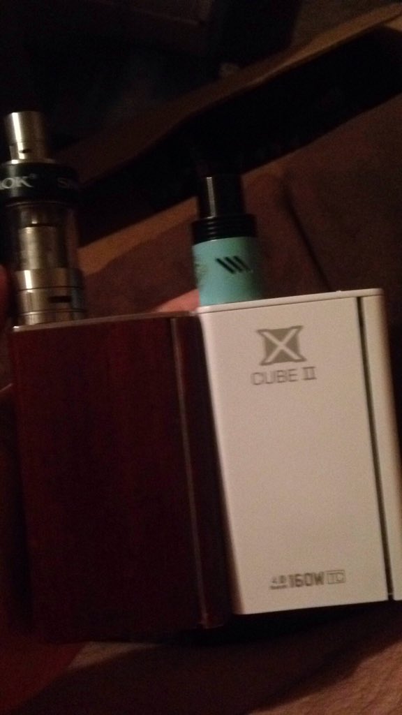 vapemerch's tweet photo. RT codyGribbins: #btbcoder #boxmods #vapelife #vape # #haterraid #btb #beyondthebottlez #xcube2 https://t.co/la8JuBZkww