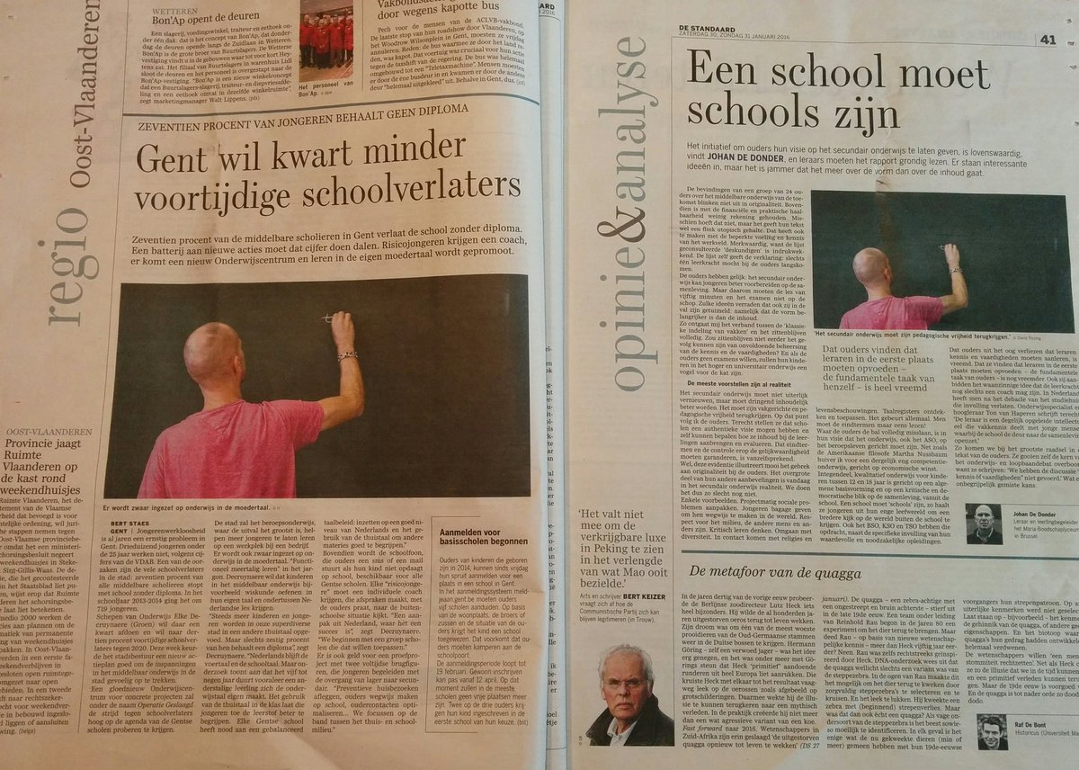 hannelef's tweet photo. Als de fotoredactie vergeet te overleggen  @destandaard https://t.co/Eyy2h39ODD