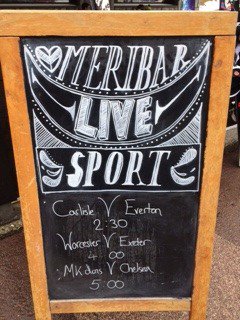 MeribarMeribel's tweet photo. Some serious #AustralianOpen watching at @MeribarMeribel this morning!
and later on we have #FACup and @premrugby https://t.co/XNOdIc9mzh