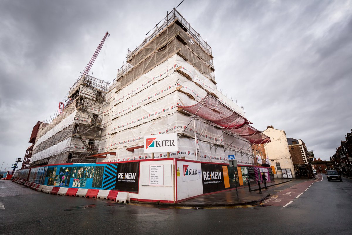Gallery of pix as Chester cultural centre counts down to its 2016 opening <a href="/ChesterPerforms/">Nancy Davies</a> chesterchronicle.co.uk/news/chester-c…