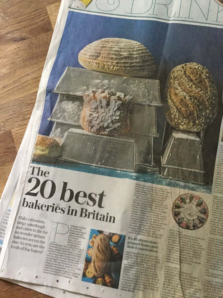 stonesbakery's tweet photo. One of the twenty best bakeries in Britain? Stones Bakery? Well if The Telegraph says so who are we to argue? https://t.co/7r0voQTtLm