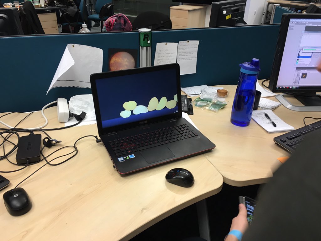 AGLJamBOT's tweet photo. #POTATOgame by #Potato helps you forget about your existential dread. Or does it? #AGLJam https://t.co/OatR7QWtG7