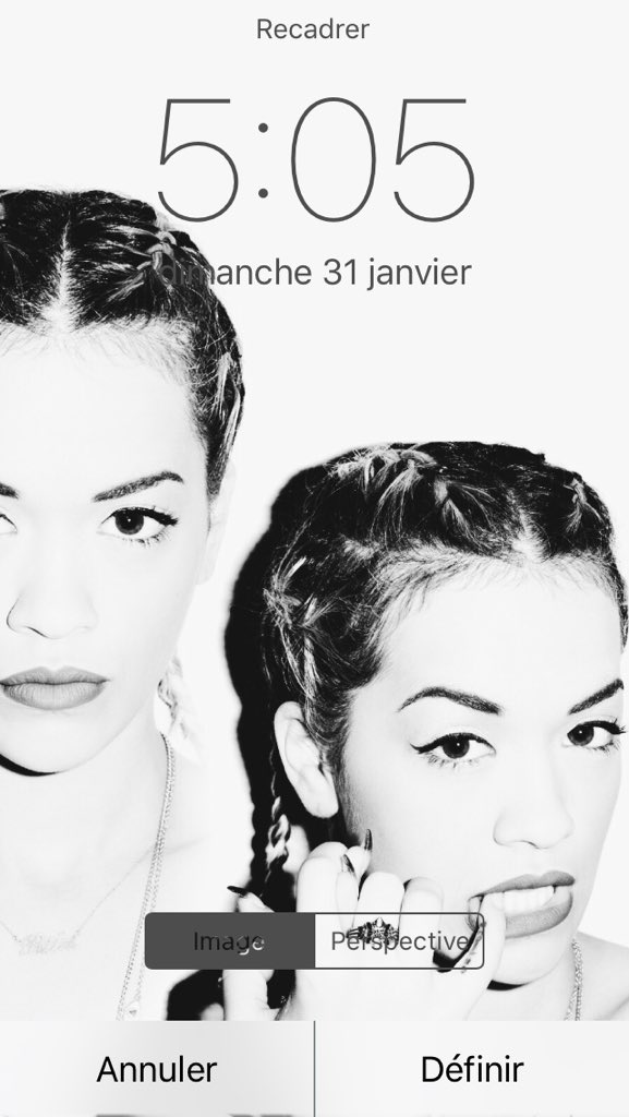 rita ora lockscreen tweet media