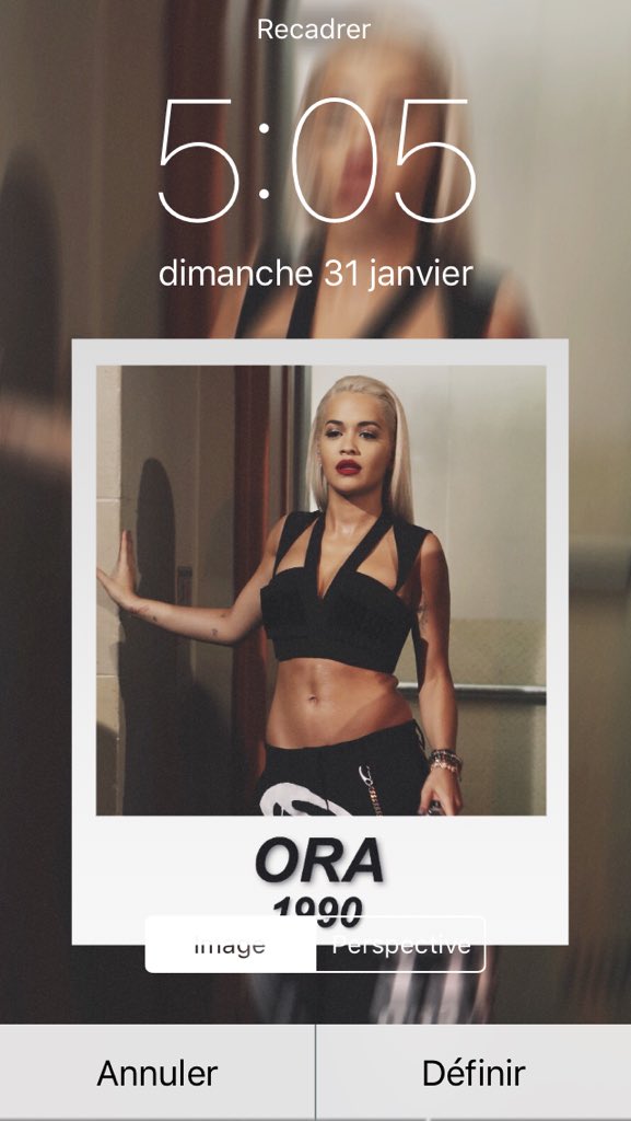 rita ora lockscreen tweet media