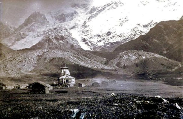 indianhistorypics on twitter 1880s kedarnath temple https t co 111wplovsn