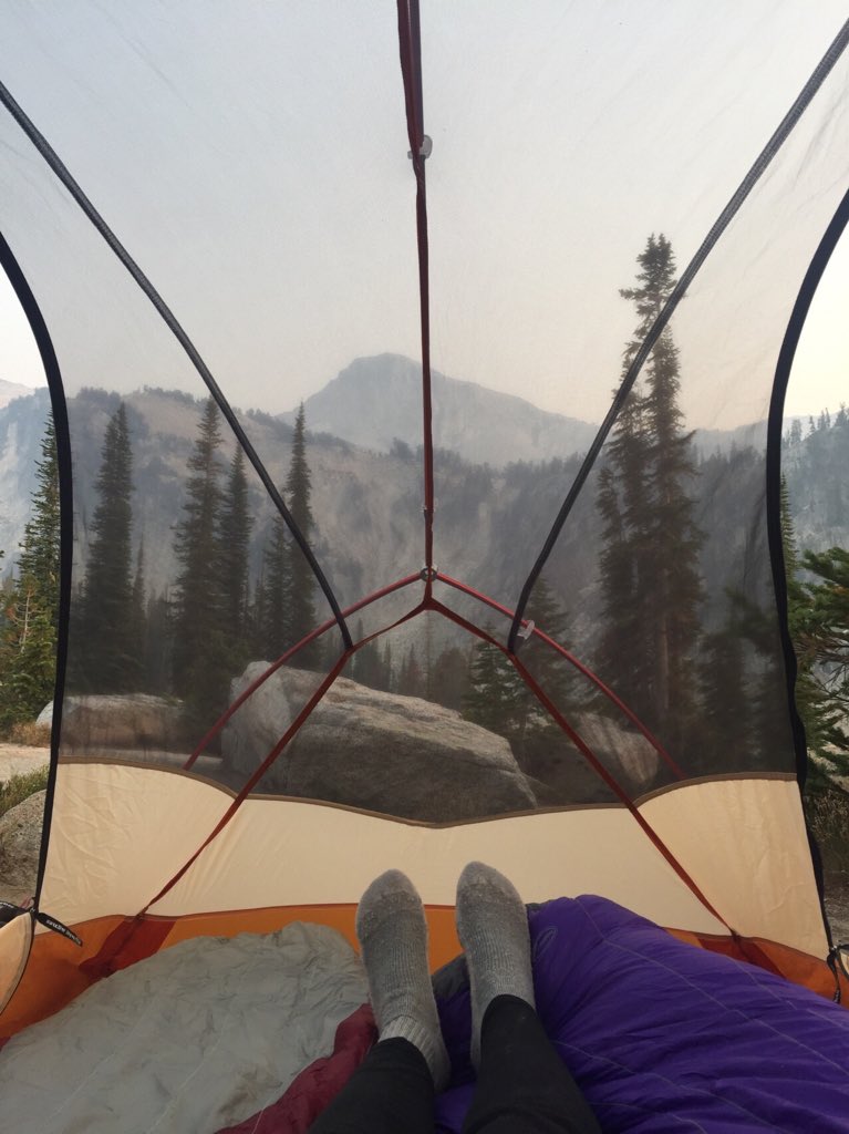 coffee_n_mtns's tweet image. Camping is better with views like this 
(Photos by @TheLittleCanoe )