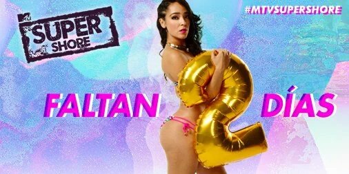 mtvsuperrshore's tweet photo. ¡¡2 D-Í-A-S para #MTVSuperShore y @Mane_AcaShore viene con todo!! El 2 de febrero a las 22:00 en MTV 🙌🎉 https://t.co/UW0DHfFQSS